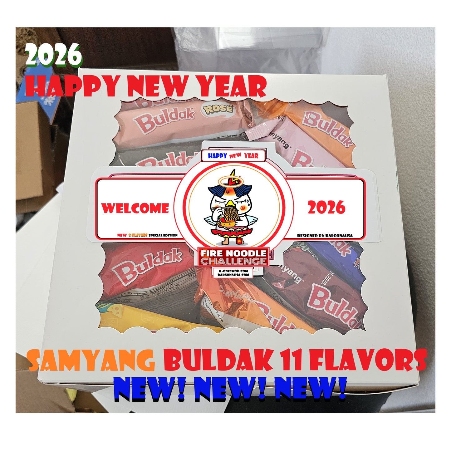 Samyang Buldak 2025~2026 New 11 Flavors Gift Box
