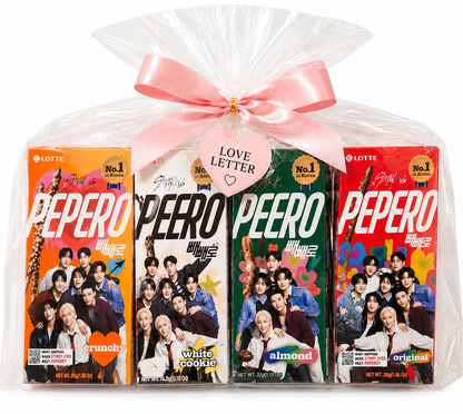 STRAY KIDS x PEPERO Mini 4 Flavor Combination Gift