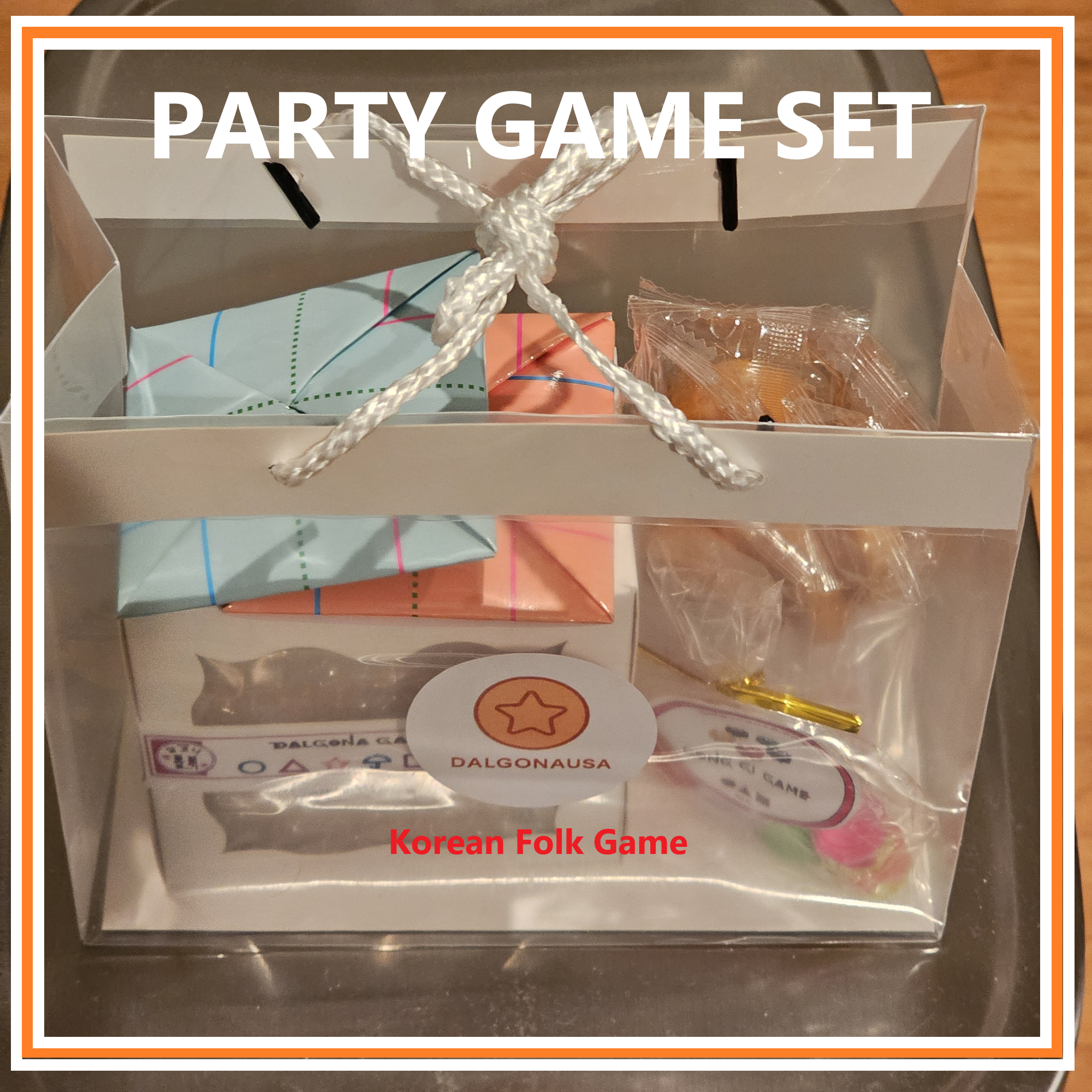 Dalgona Cookie Challenge [BBOP GI] & Korean Folk Game Gift Set