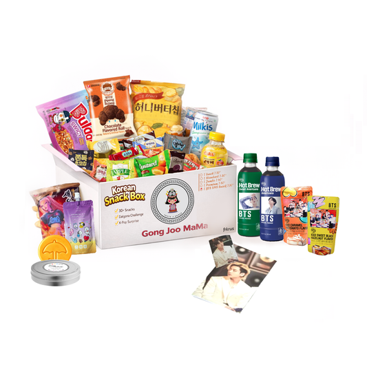 BTS Care Korean Snack Gift Box for Come Back OT7
