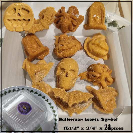 Dalgona Crunch Halloween Shape 18pcs