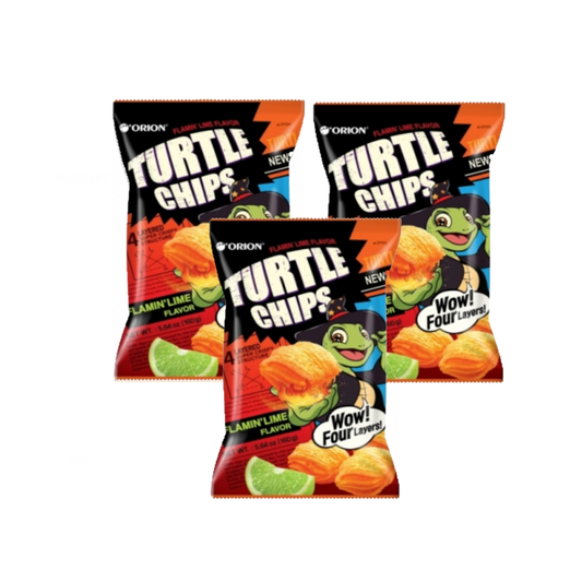 Orion Flamin' Lime Turtle Chip Gift Box