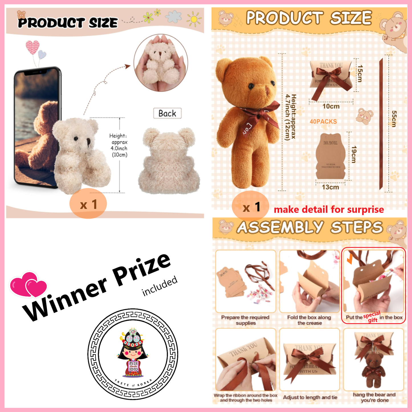 Gong Joo Mama Buldak & Dalgona Challenge Gift Box for Couple [BULGONA CHALLENGE]