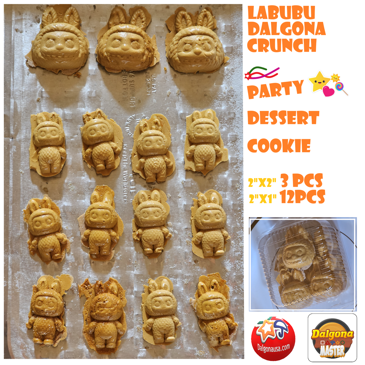 Dalgona Crunch LABUBU 15 pcs