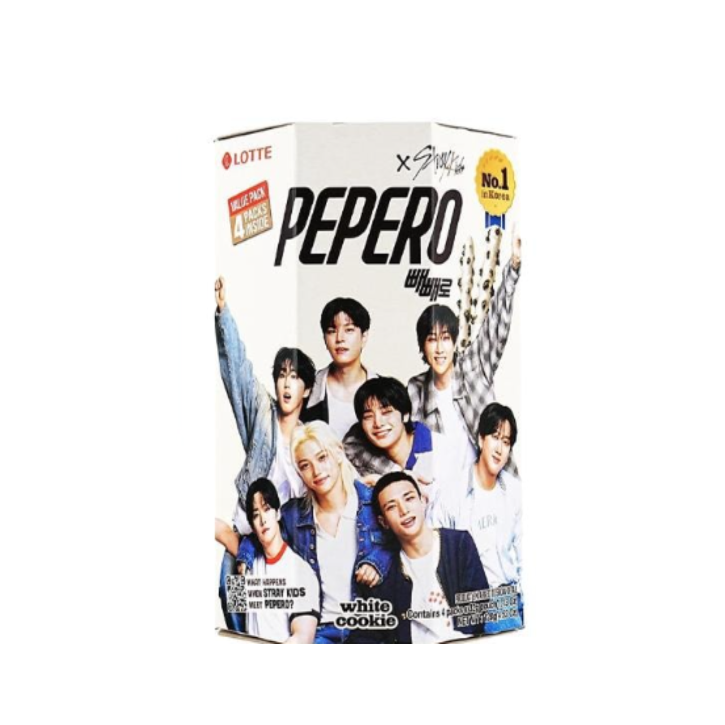 STRAY KIDS x PEPERO White Cookie Flavor Gift